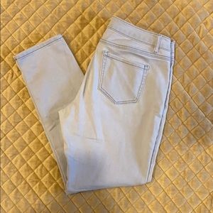 d. jeans Light Gray Soft Skinny Jean